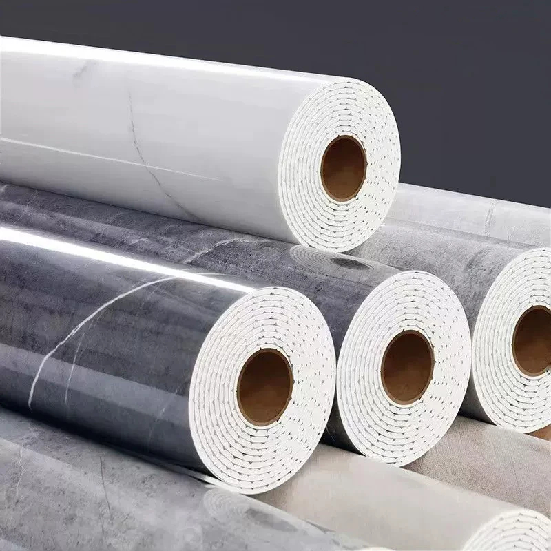 Jual Wallpaper Dinding Stiker Foam PVC Marble Roll Anti Air Bahan Tebal ...