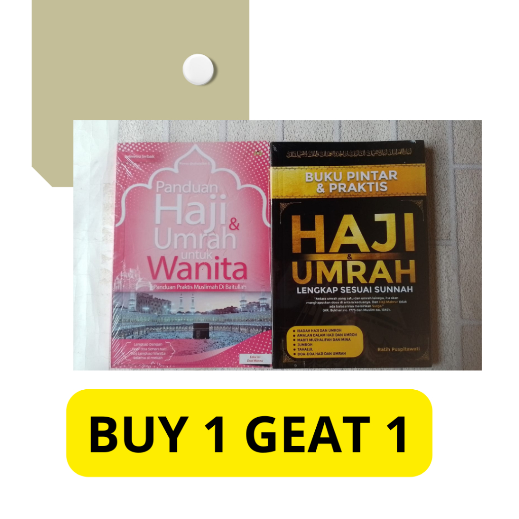 Jual Buku Buy 1 Geat 1 Panduan Haji And Umrah Wanita Dan Buku Pintar