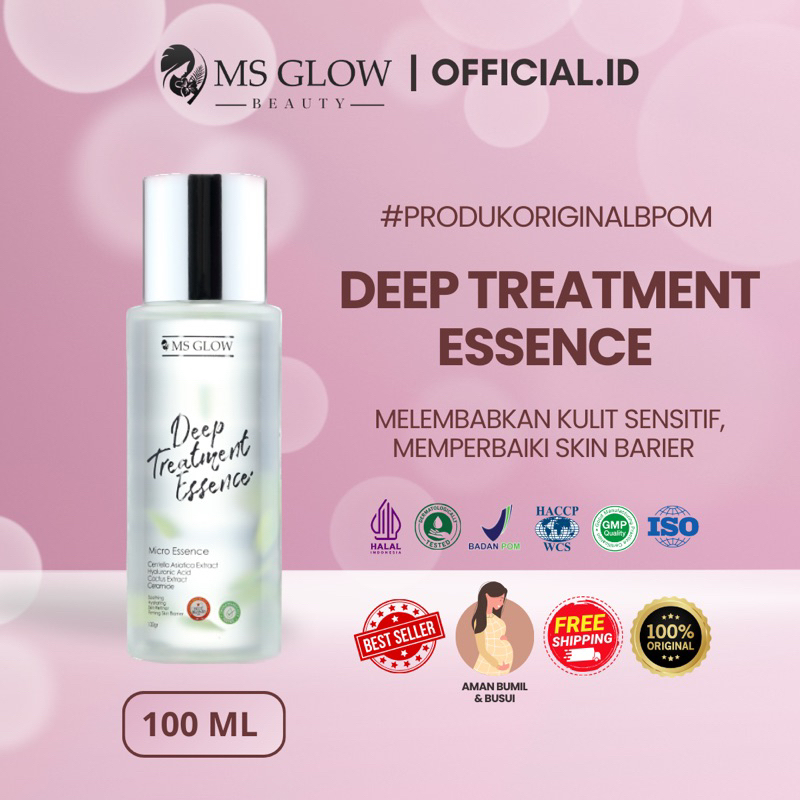 Jual MS GLOW - DEEP TREATMENT ESSENCE CENTELLA ASIATICA - WITH CENTELLA ...