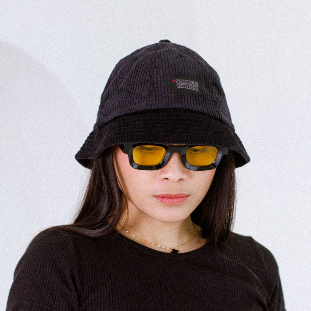 Jual Corduroy Bucket Hat - Topi Bucket 6 Panel - Simmer Snugs | Shopee ...