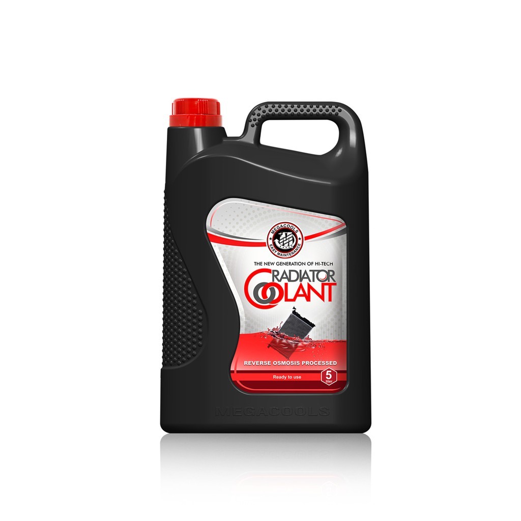Jual Megacool Radiator Coolant merah Galon 5 Liter AST | Shopee Indonesia