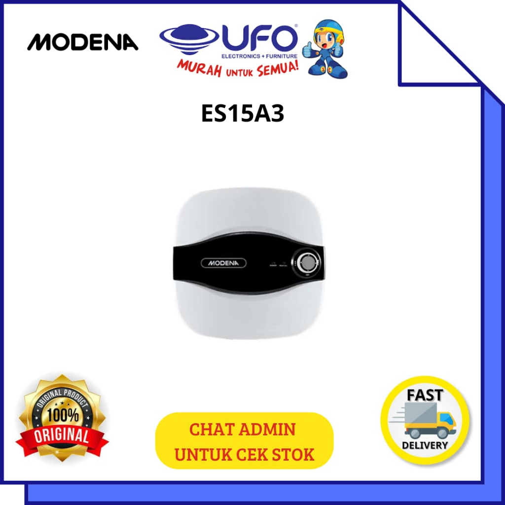 Jual MODENA WATER HEATER LISTRIK 15 LITER ES15A3 | Shopee Indonesia