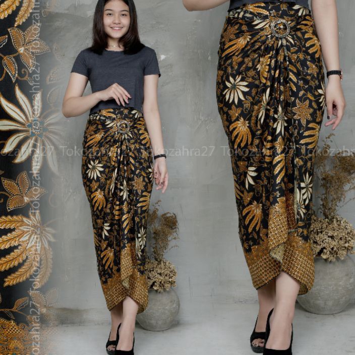 Jual FSASH SALE 5 Motif Rok Lilit Batik Bawahan Kebaya Modern Rok Serut ...
