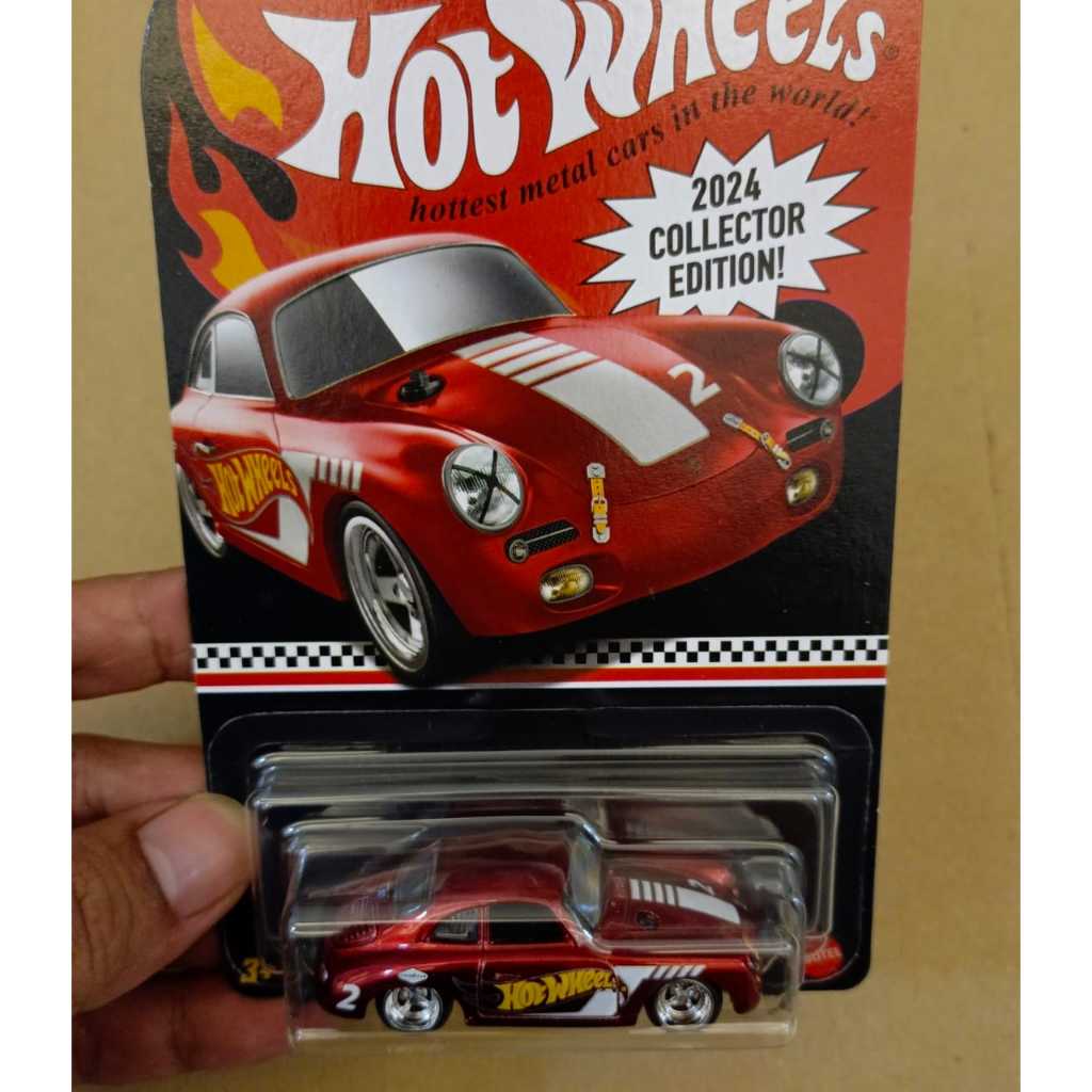 Hot Wheels 2024 Collector Edition – Porsche 356 Fuorilegge E Nissan Silvia (CSP311) – 1:64 Rossi - Foto 3