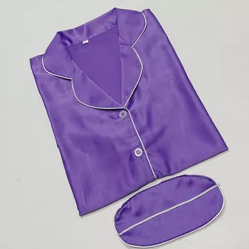 HP Baju Tidur Pendek Satin Ld 104 110 120 130 140 Piyama Saten Standar Jumbo Super Jumbo Bigsize