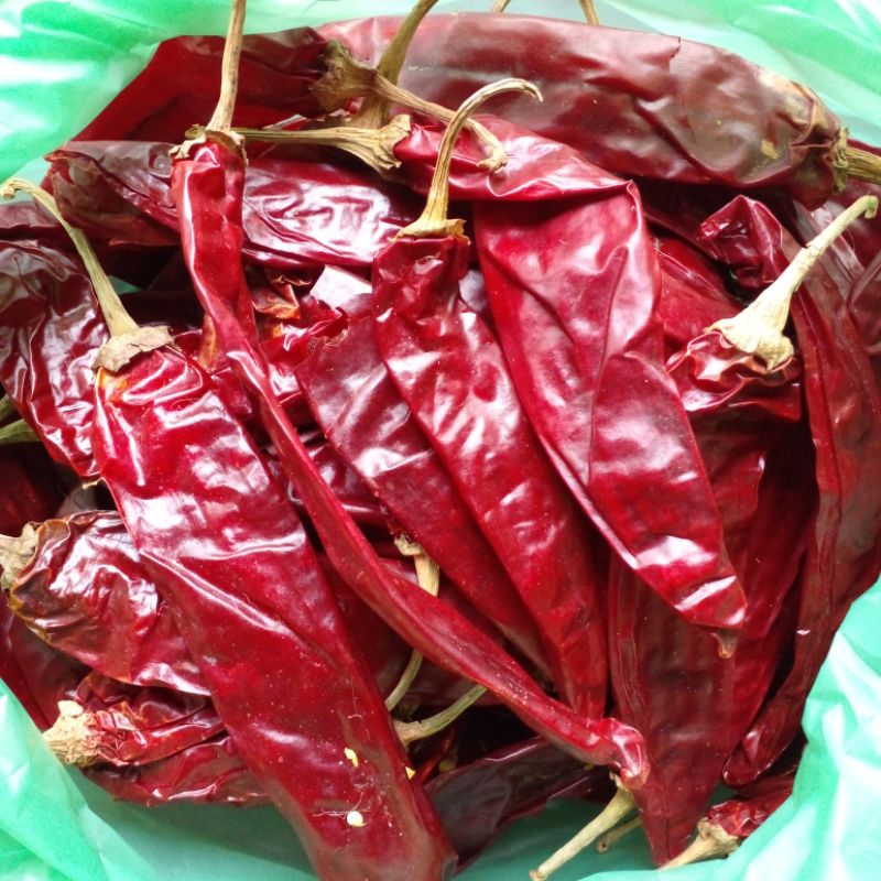 Jual lombok habang super / lombok besar kering kalimantan / lombok ...