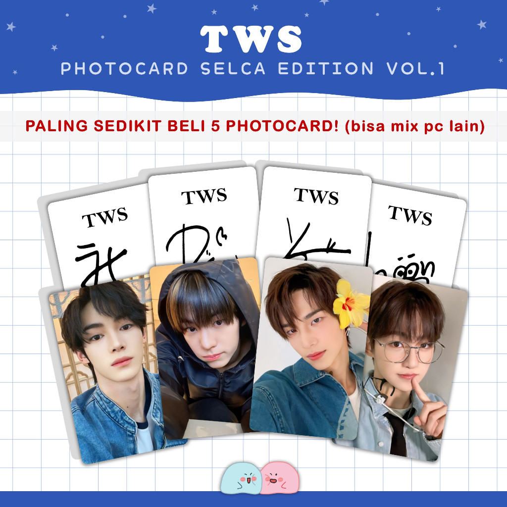 Jual (MINIMAL BELI 5!) PHOTOCARD TWS SELCA EDITION VOL. 1 (UNOFF ...