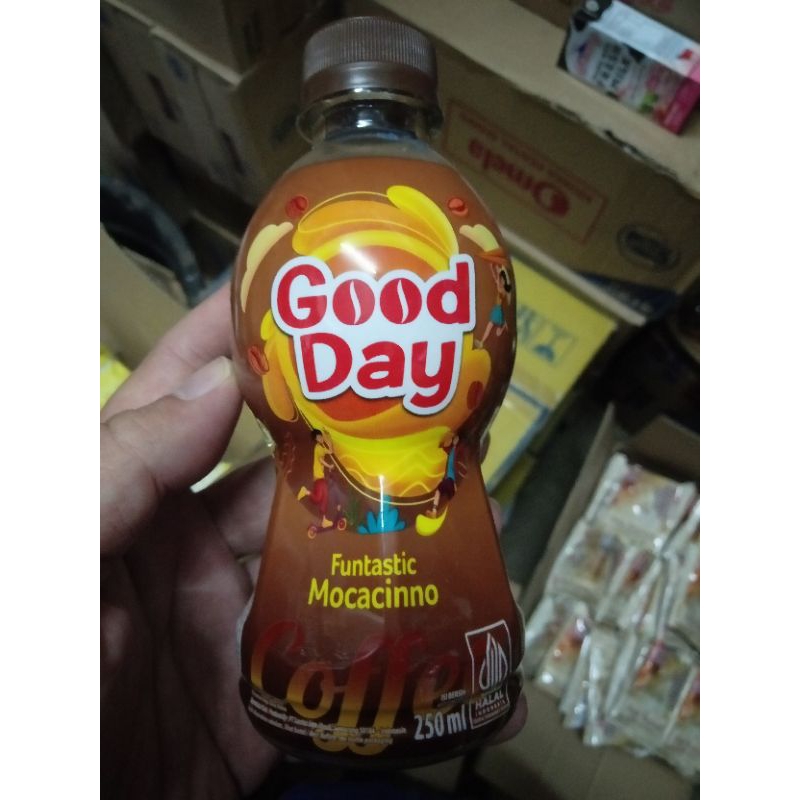 Jual kopi botol good day Funtastic moccacino | Shopee Indonesia