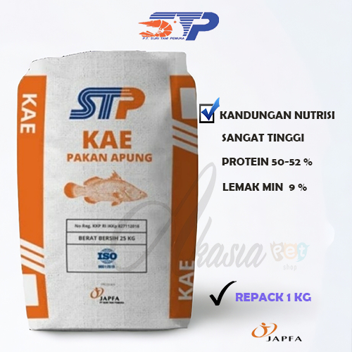 Jual Pakan Ikan KAE 3 | Produksi PT Suri Tani Pemuka | Kemasan Repack 1 ...