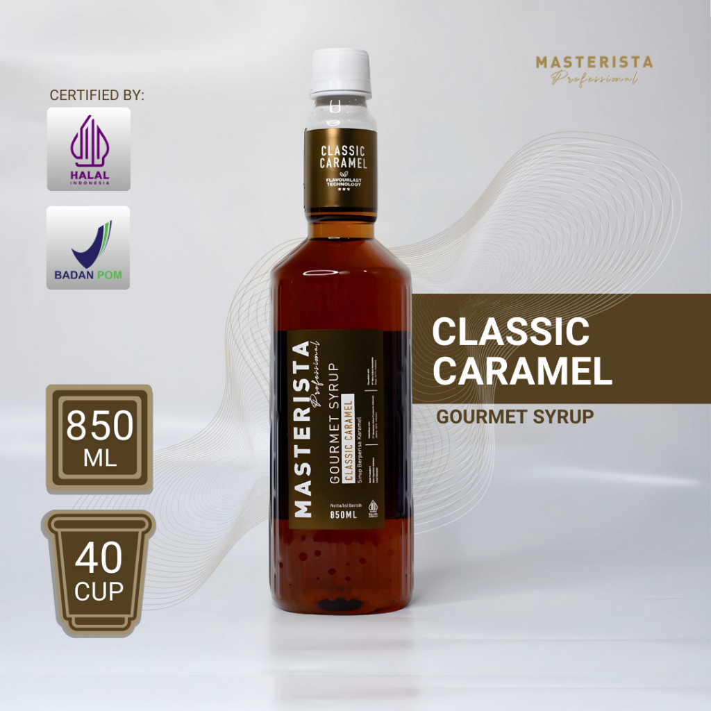 Jual Masterista Sirup Caramel 850 ml | Shopee Indonesia