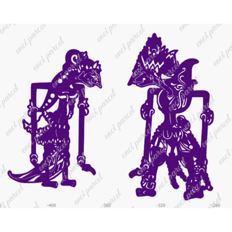 Jual wayang berlubang rama sinta jawa bolong dekorasi hiasan mahar ...
