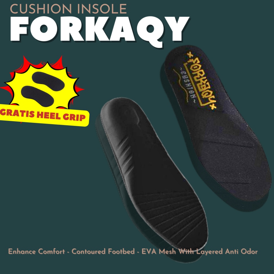 Terlaris FORKAQY Cushion Insole Dr Martens 146 1461 Red Wing Shoes Docmart Adrian Tassel 3989 2976