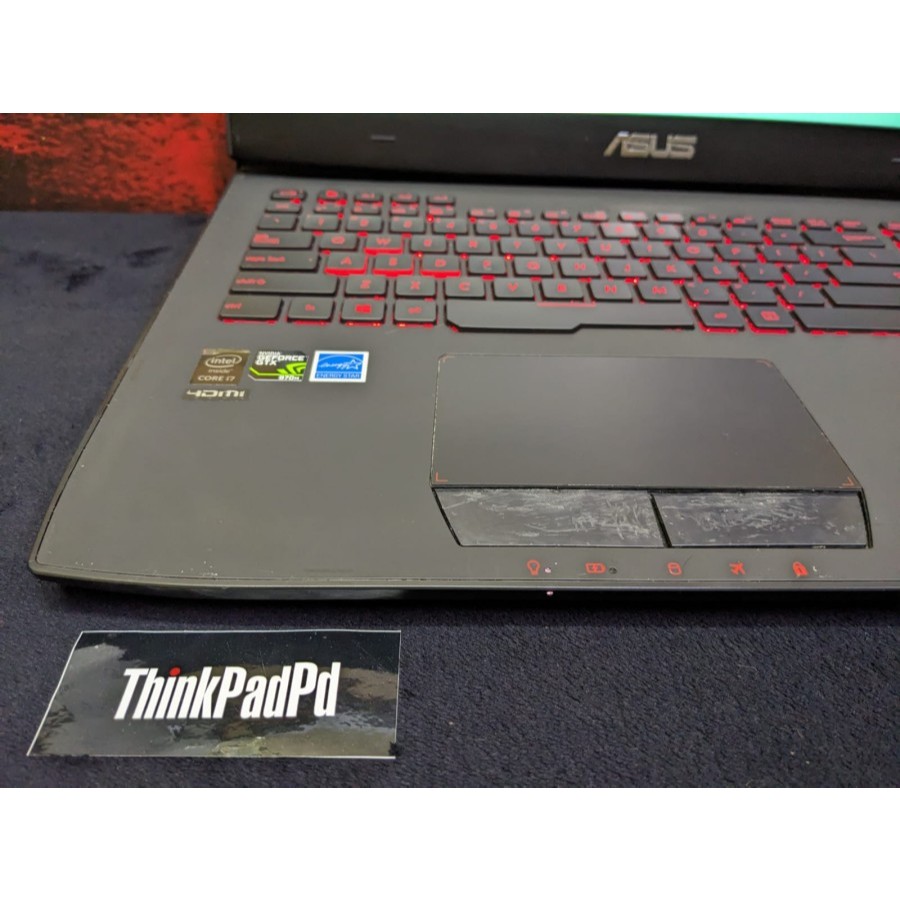Jual Laptop Gaming Asus ROG G751JT Core i7 4720HQ GTX 970M Ram 16gb ...
