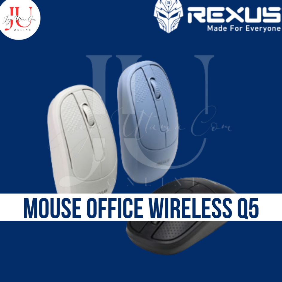 Jual Jual Rexus Mouse Office Wireless Q5 Original | Shopee Indonesia