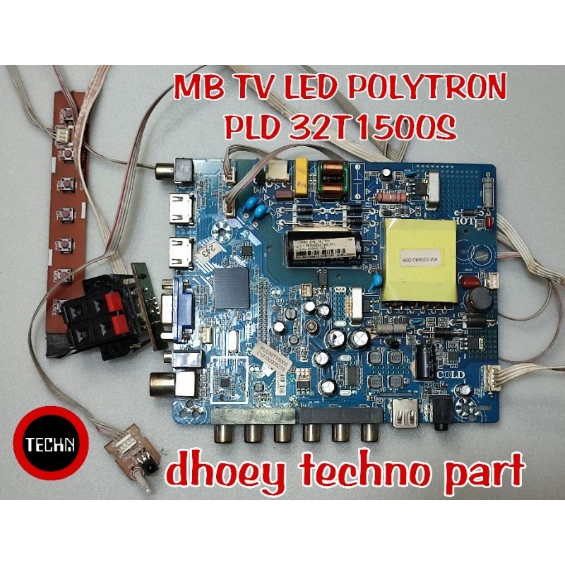 Jual Mainboard Tv Led Polytron Pld T S Second Shopee Indonesia