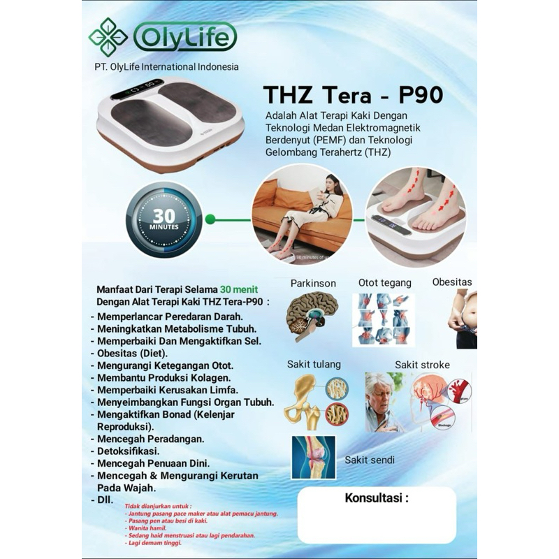 母の日 オリーライフ OlyLife THz Tera-P90（理学療法機器