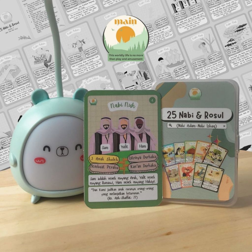 Jual MAIN - Flash Card / Flash Card Islami / Kuartet Islami / Kuartet ...