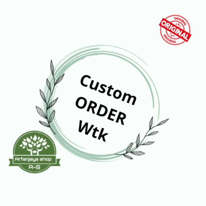 Jual Custom order (wtk) | Shopee Indonesia