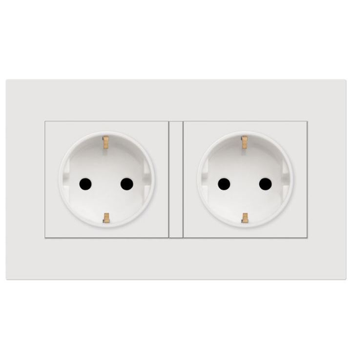 Jual BT10426/16S STOP KONTAK 2 LUBANG BOSS STOPKONTAK GANDA BOSS STOP ...