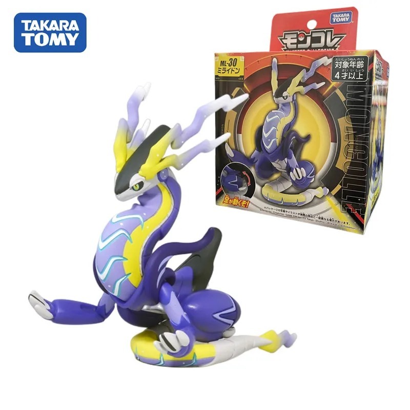 Takara Tomy, ML-30 Miraidon, Pokemon Moncolle, figura de ação