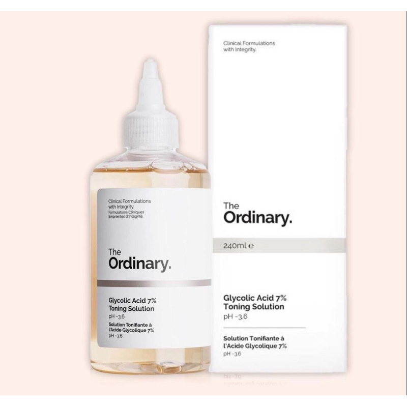 Jual The Ordinary Glycolic Acid 7% Toning Solution fullsize 240ml ...