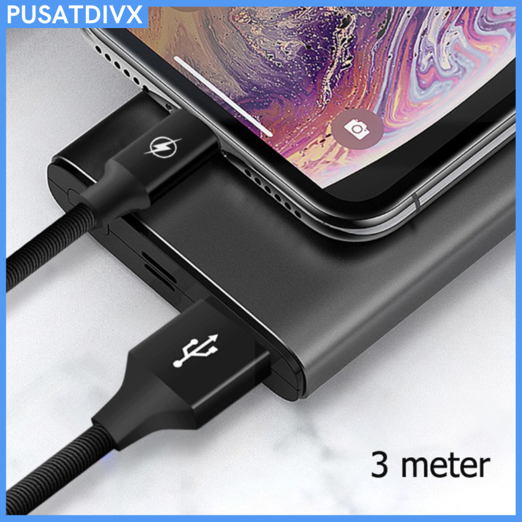 Jual SANJI LIQUID SOFT KABEL CHARGER USB TYPE C 2.4A 3 METER SMARTPHONE ...