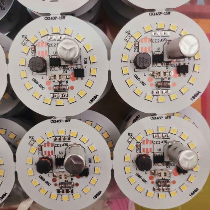 Jual PCB LED AC 15 Watt 220V FREE KABEL | Shopee Indonesia