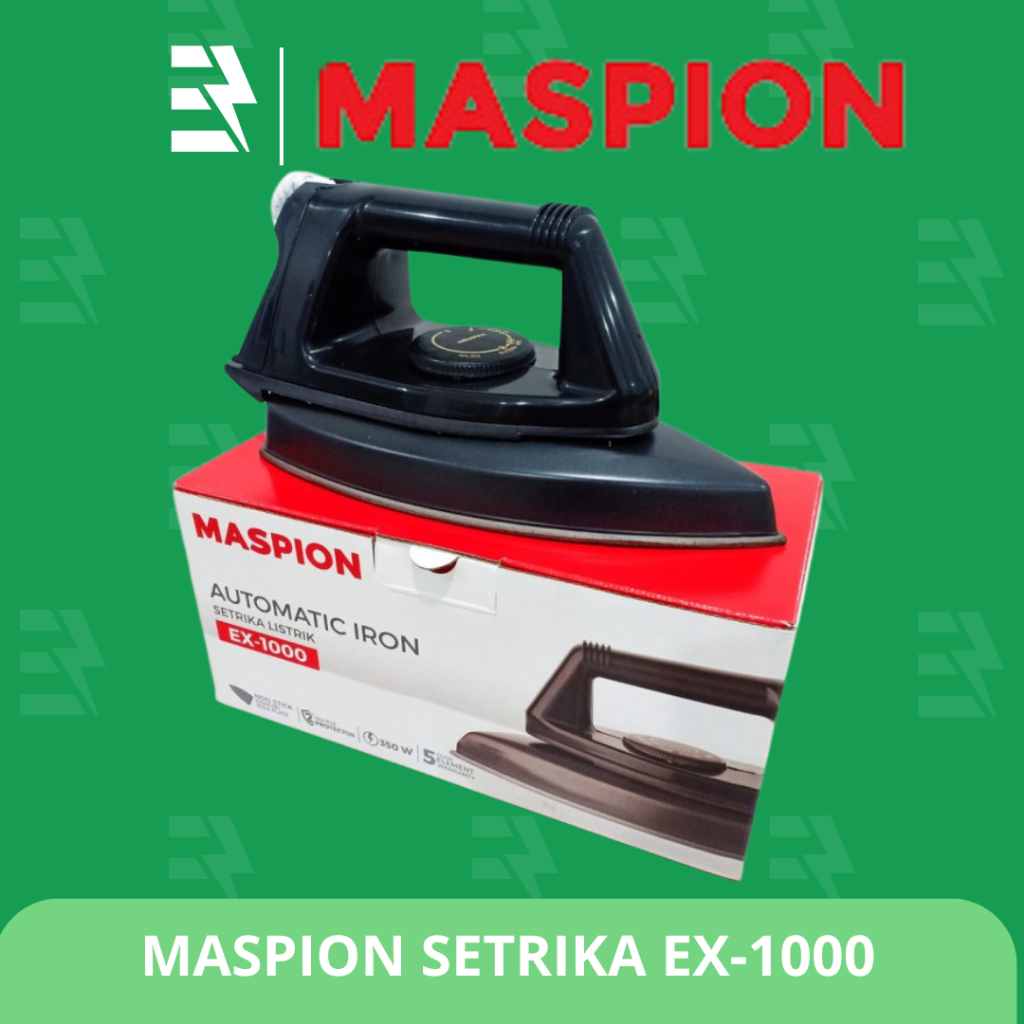 Jual MASPION SETRIKA EX-1000 Maspion setrika ex-1000 exclusive