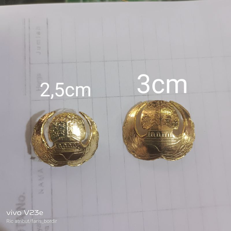 Jual PIN KORPRI PIN KORPI LECANA KORPI SEPUH EMAS PIN LENCANA PNS PEMDA ...