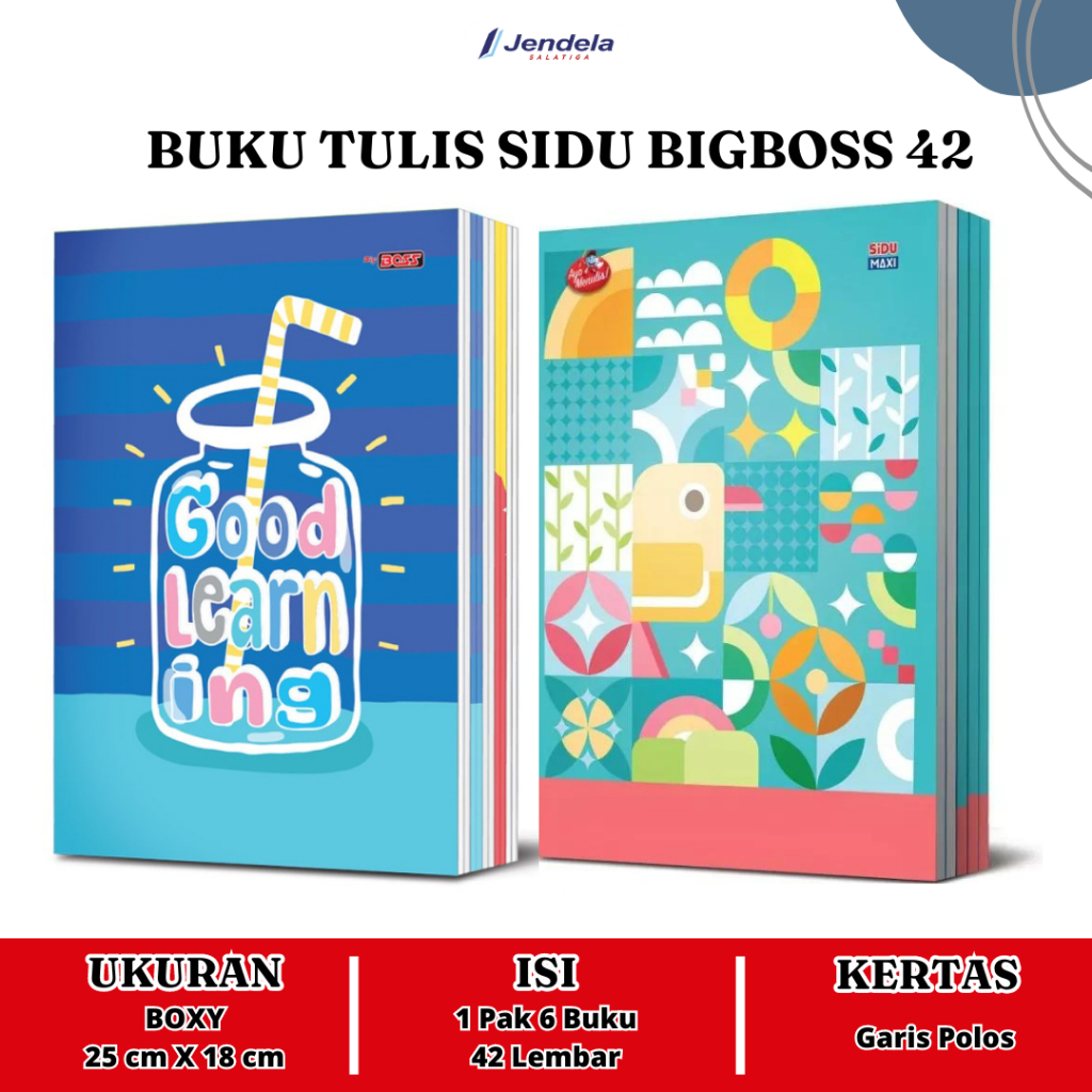 Jual Buku Tulis Big Boss 42 Lembar SIDU Bigboss 42 - ATK | Shopee Indonesia