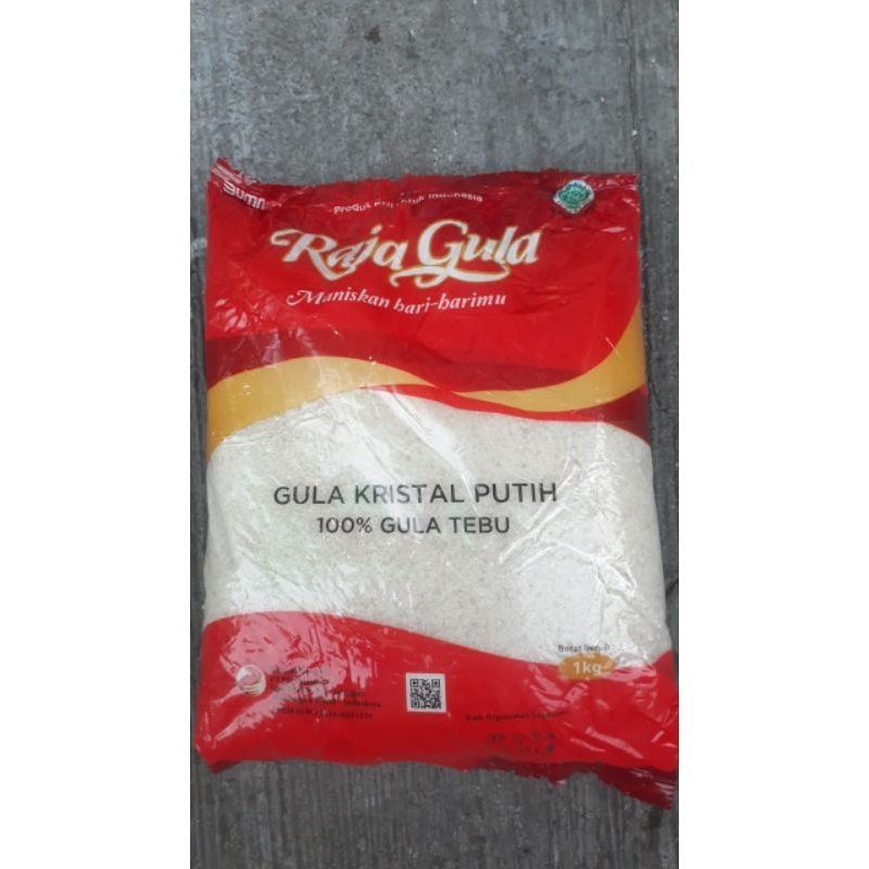 Jual GULA PASIR RAJA GULA 1 KG | Shopee Indonesia