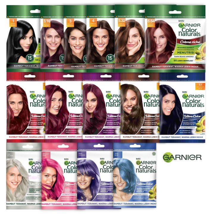 Jual Garnier Hair Color Natural - Cat Rambut Garnier | Shopee Indonesia