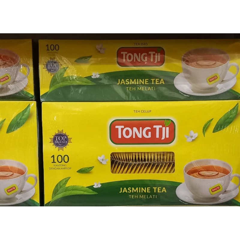 Jual TEH TONG TJI JASMINE TEA MELATI ISI 100 PCS | Shopee Indonesia