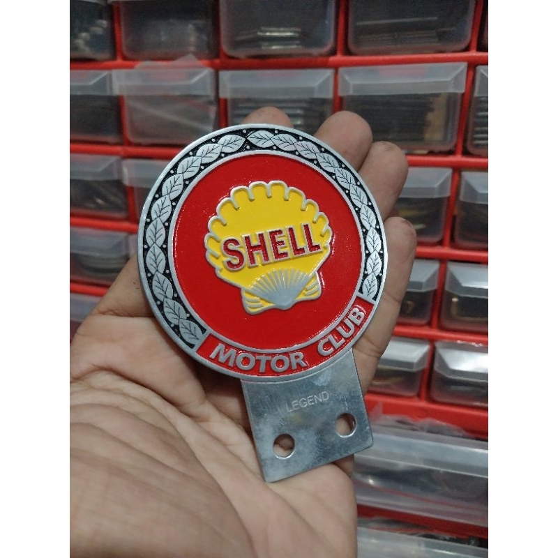 Jual EMBLEM CAR BADGE SHELL MOTOR CLUB | Shopee Indonesia