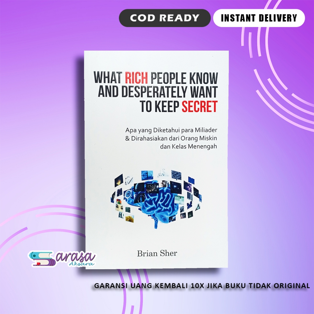 Jual BUKU WHAT RICH PEOPLE KNOW AND DESPERATELY WANT TO KEEP SECRET