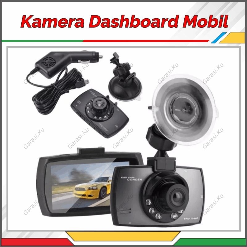 Jual KAMERA MOBIL DEPAN BELAKANG CCTV DASHBOARD DVR DASHCAM G30 MEMORI ...
