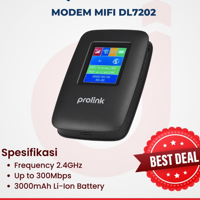 Jual Prolink Modem Mifi Dl L Unlock All Jarigan Semua Kartu