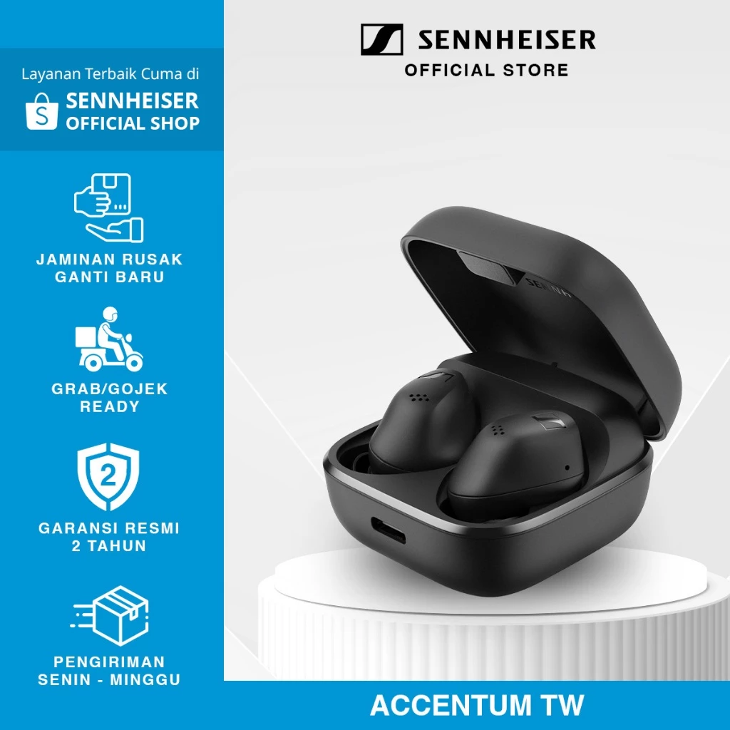 SENNHEISER Accentum True Wireless Earbuds
