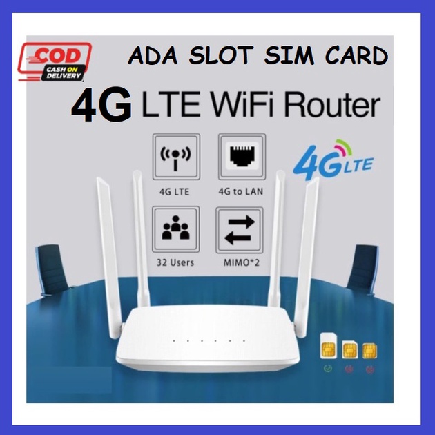 Jual KODE E76X VQ Wifi Wireless Router 4G LTE Smartcom SM286 3Mbps ...