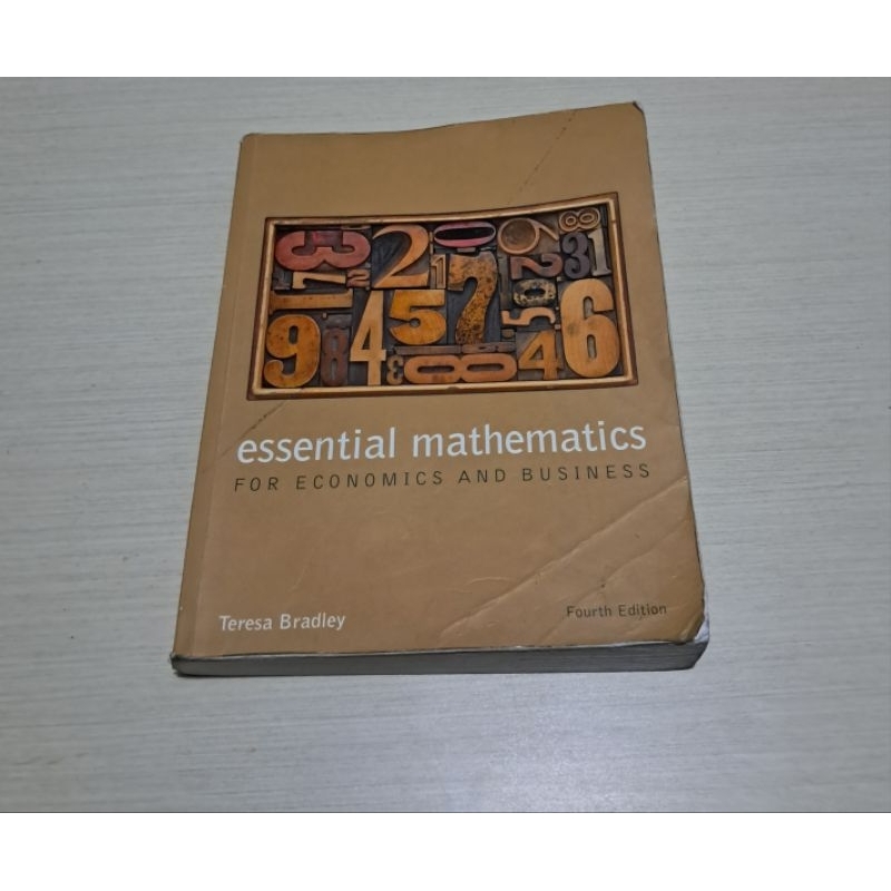 Jual essential mathematics for economics and business fourth edition