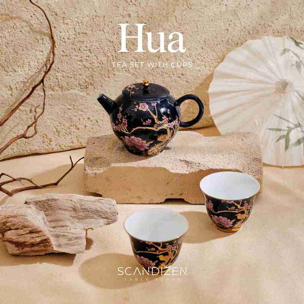 Jual SCANDIZEN - HUA Tea Set - Aesthetic Nordic Japanese Minimalis ...