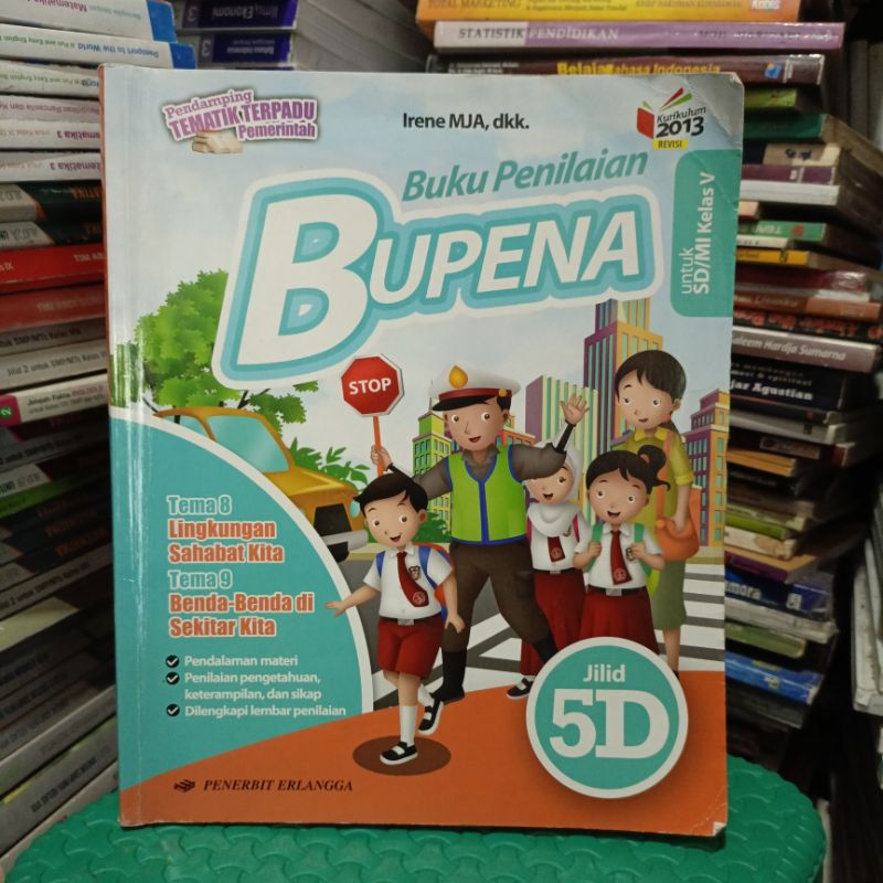 Jual Buku BUPENA Buku Penilaian Jilid 5D Kelas 5 V SD MI Penerbit ...