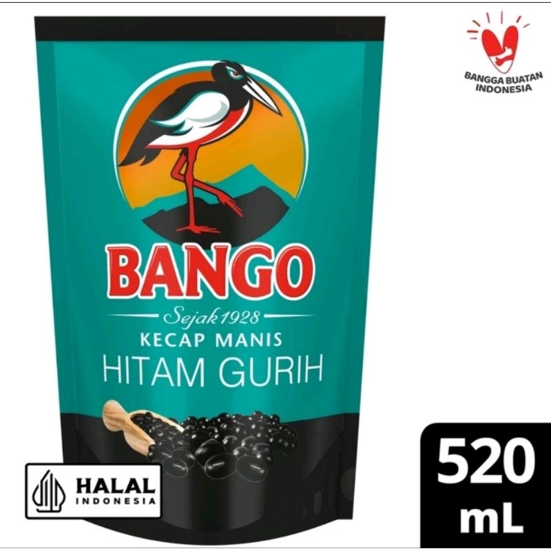Jual bango kecap manis hitam gurih 550ml | Shopee Indonesia
