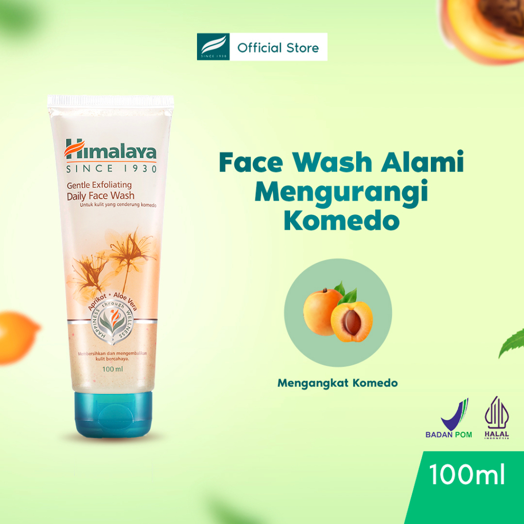 Jual Himalaya Gentle Exfoliating Daily Face Wash - Besar | Shopee Indonesia