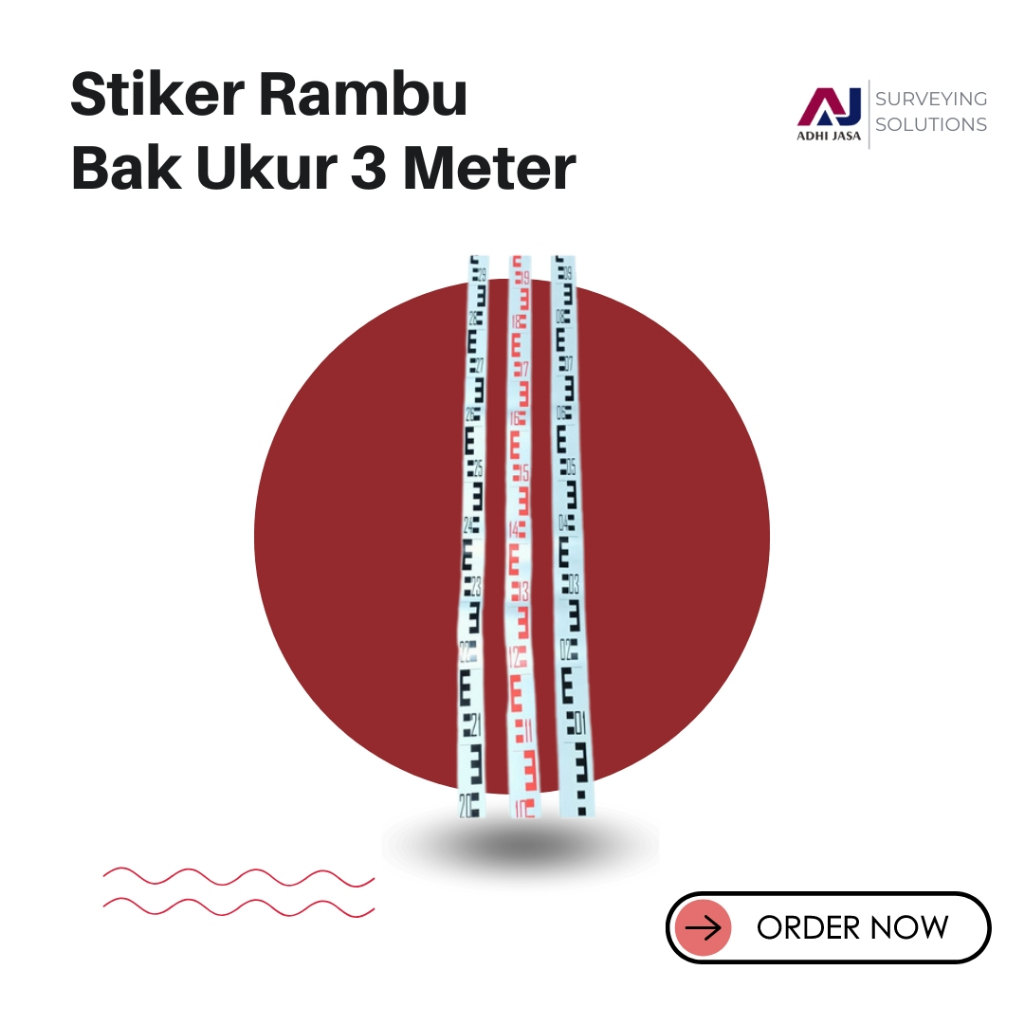 Jual Stiker Rambu Ukur / Stiker Bak Ukur 3 Meter | Shopee Indonesia