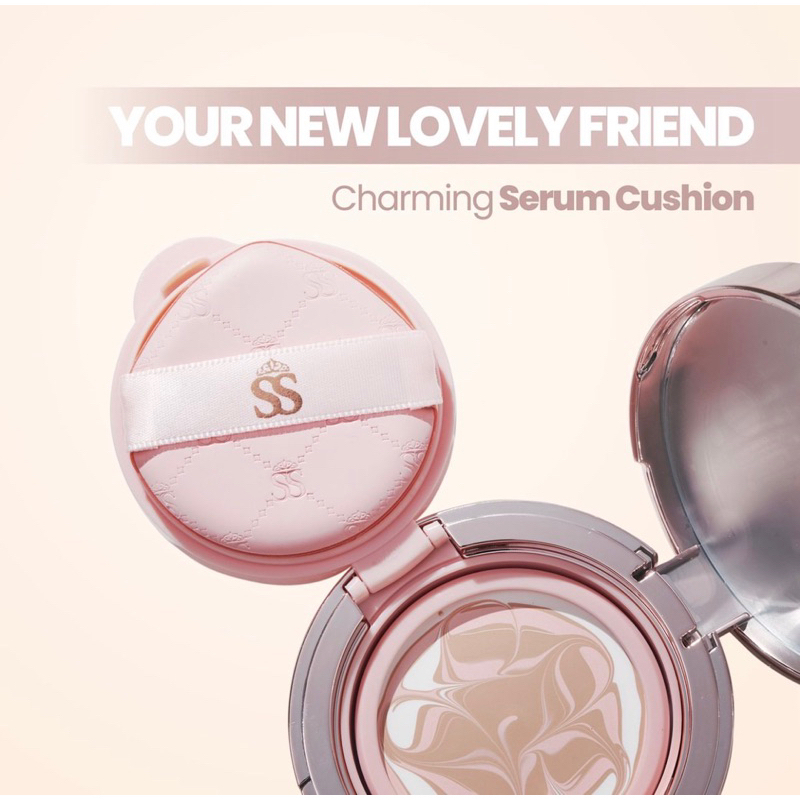 Jual SSSKIN CHARMING SERUM CUSHION + Refil | Shopee Indonesia