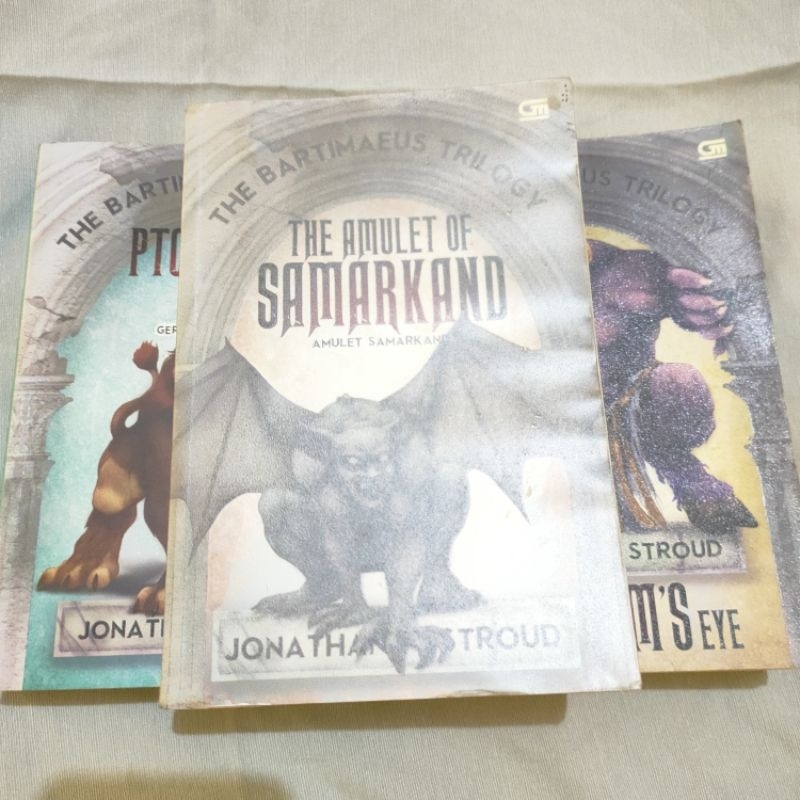 Jual (original) The Bartimaeus Trilogy - Jonathan Stroud - New Cover 