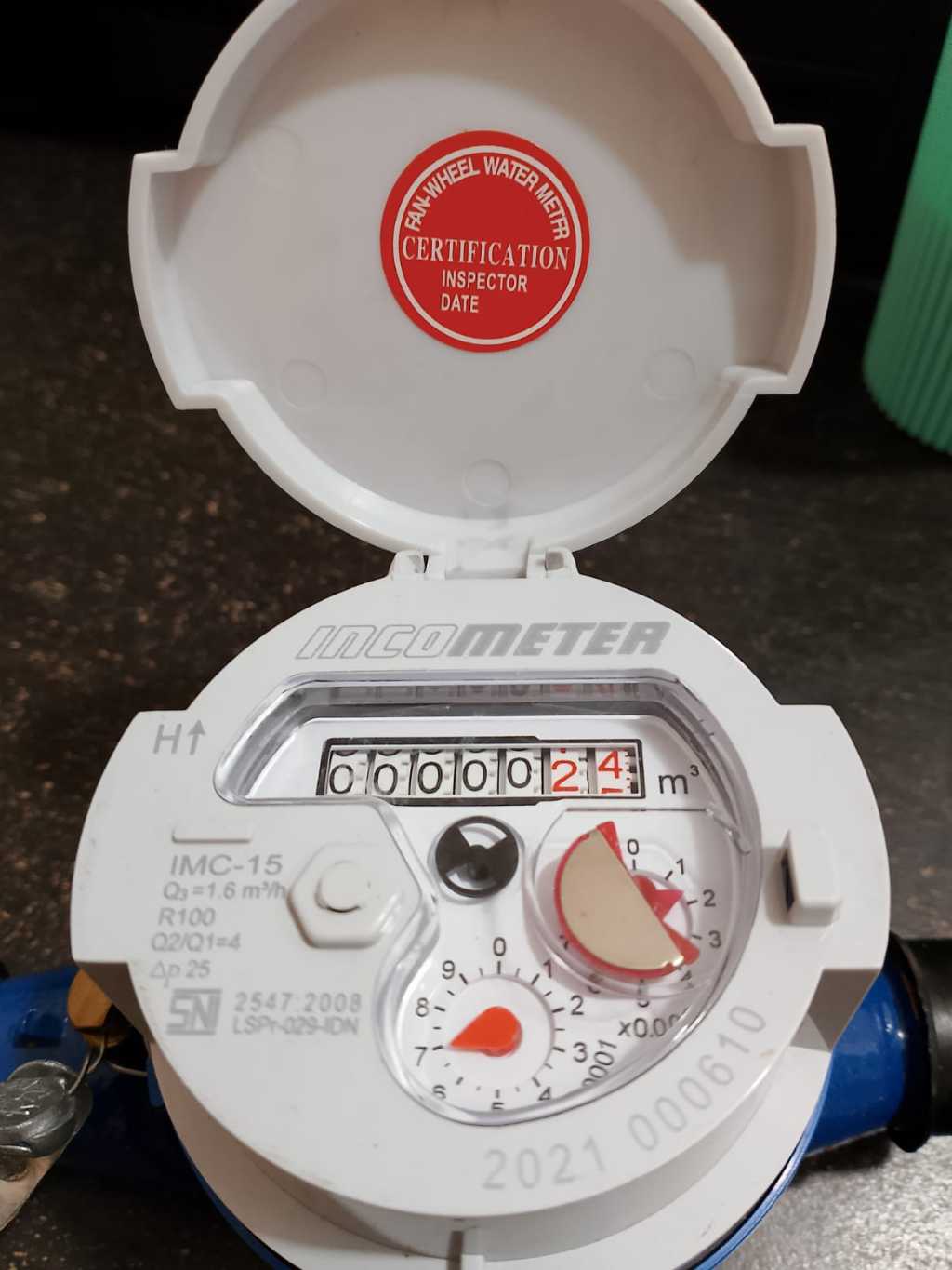 Jual Water Meter Incometer 1/2
