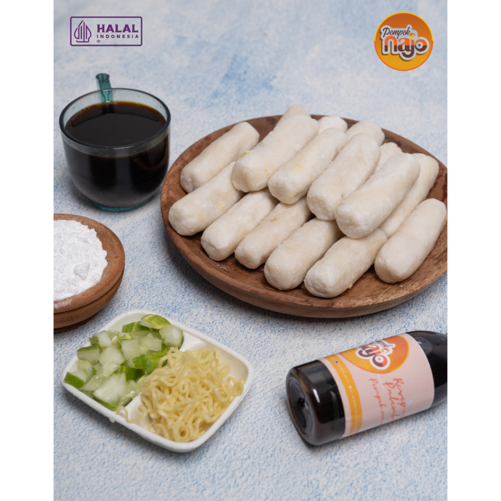Jual Pempek Najo Resep Palembang Asli Pempek Lenjer Mini Frozen 15 pcs ...