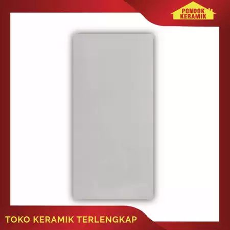 Keramik Dinding Platinum 25x50 Bonza White / Keramik Dinding Putih Polos